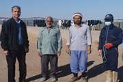 بازدید رئیس شبکه دامپزشکی گناباد از عملیات واکسیناسیون لمپی اسکین
